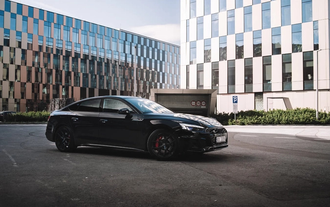 Audi S5 cena 229900 przebieg: 19500, rok produkcji 2021 z Kraków małe 277